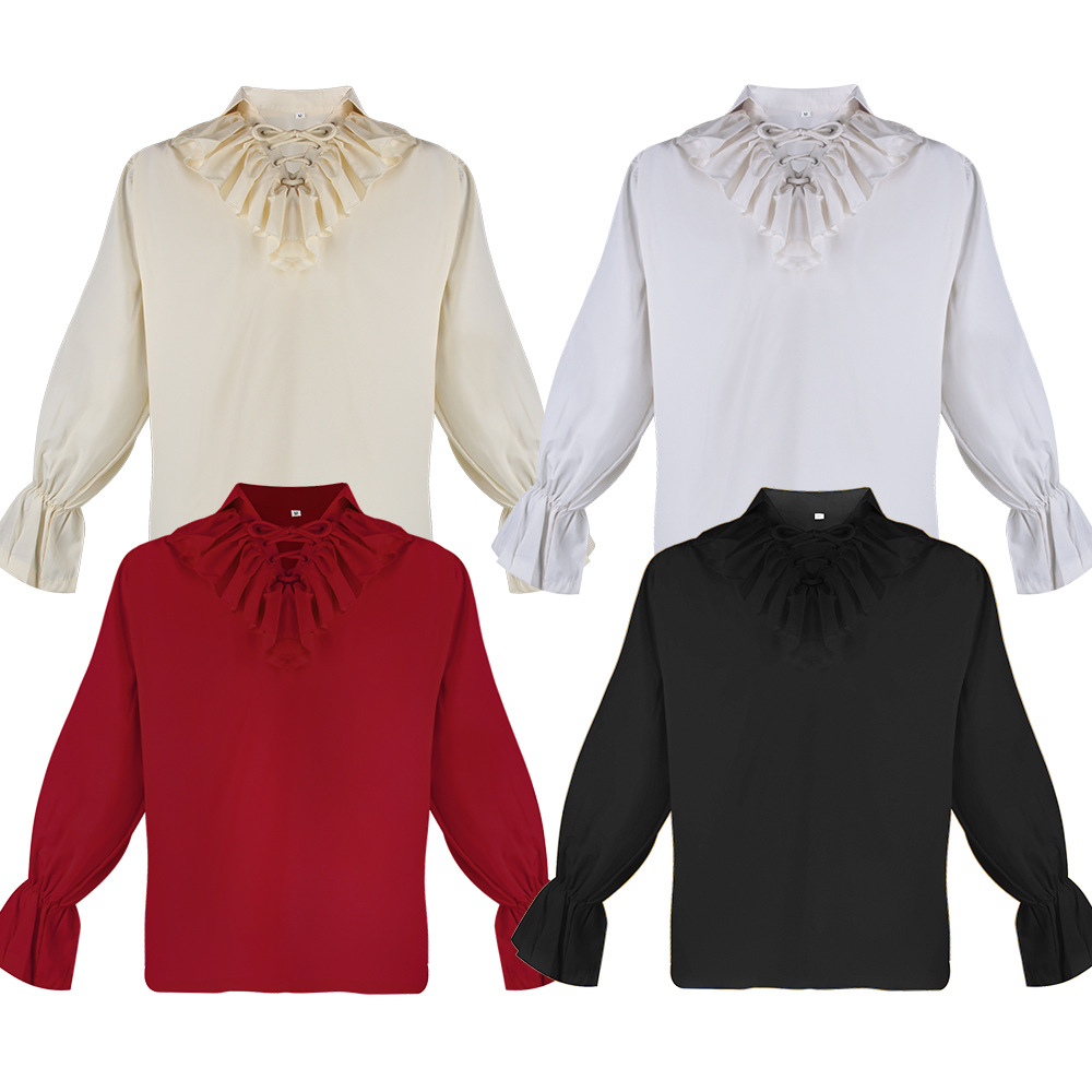Shirts - Camisas medievales de pirata vikingo y