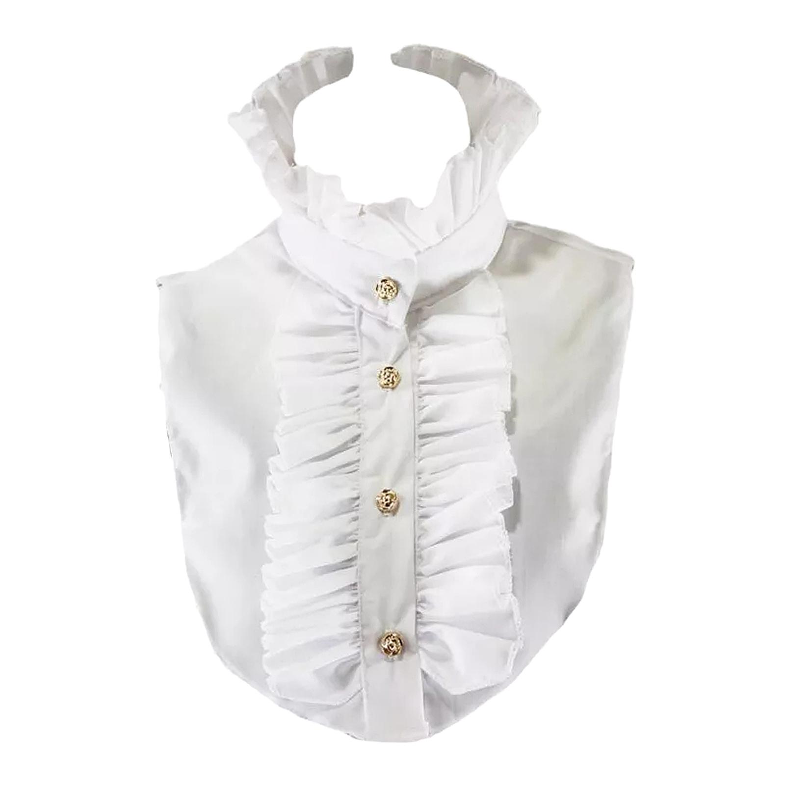 Cuello falso blanco de algodón - Shirts reseña y precio