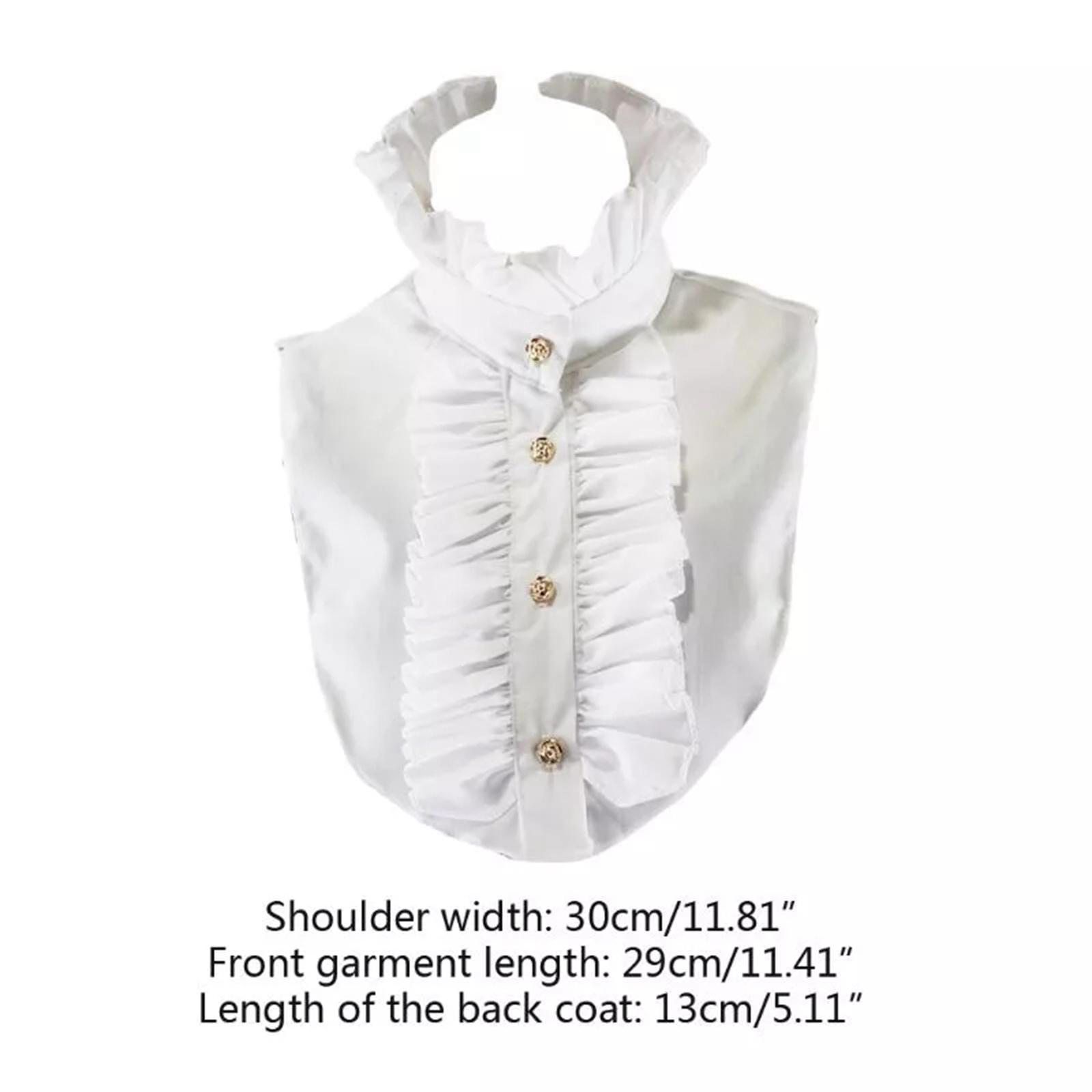 Cuello falso blanco de algodón - Shirts reseña y precio