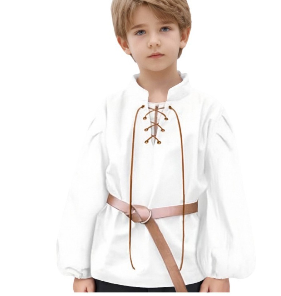 Camisa Pirata Medieval para Ni - Shirts reseña y precio