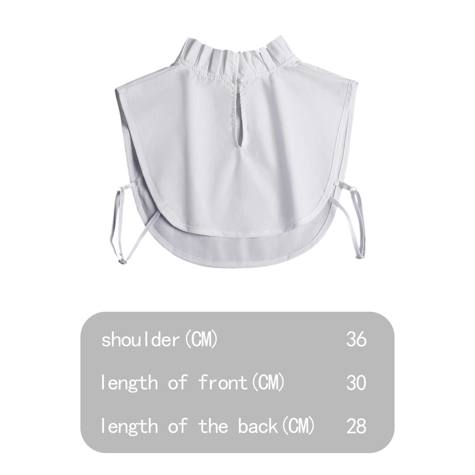 Cuello falso decorativo y vers - Shirts reseña y precio