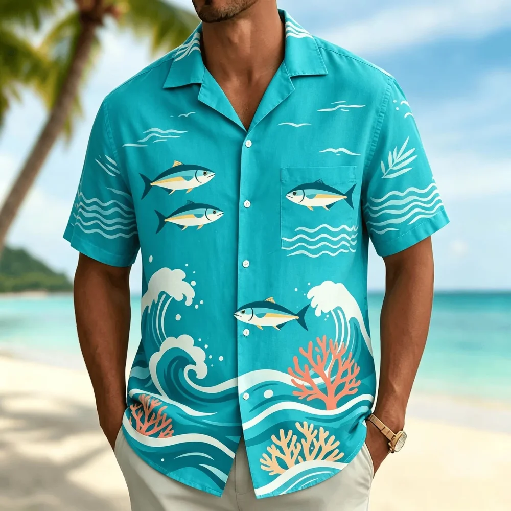 Camisa de manga corta con esta - Vintage Hawaiian Floral Shirt reseña y precio