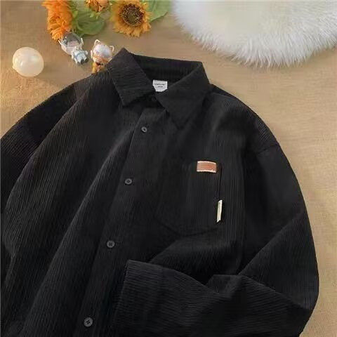 Camisa de pana para hombre, de - Corduroy Button Up Shirt Men reseña y precio